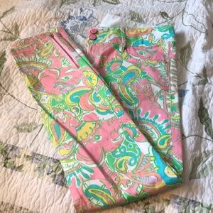Lilly Pulitzer patterned jeans